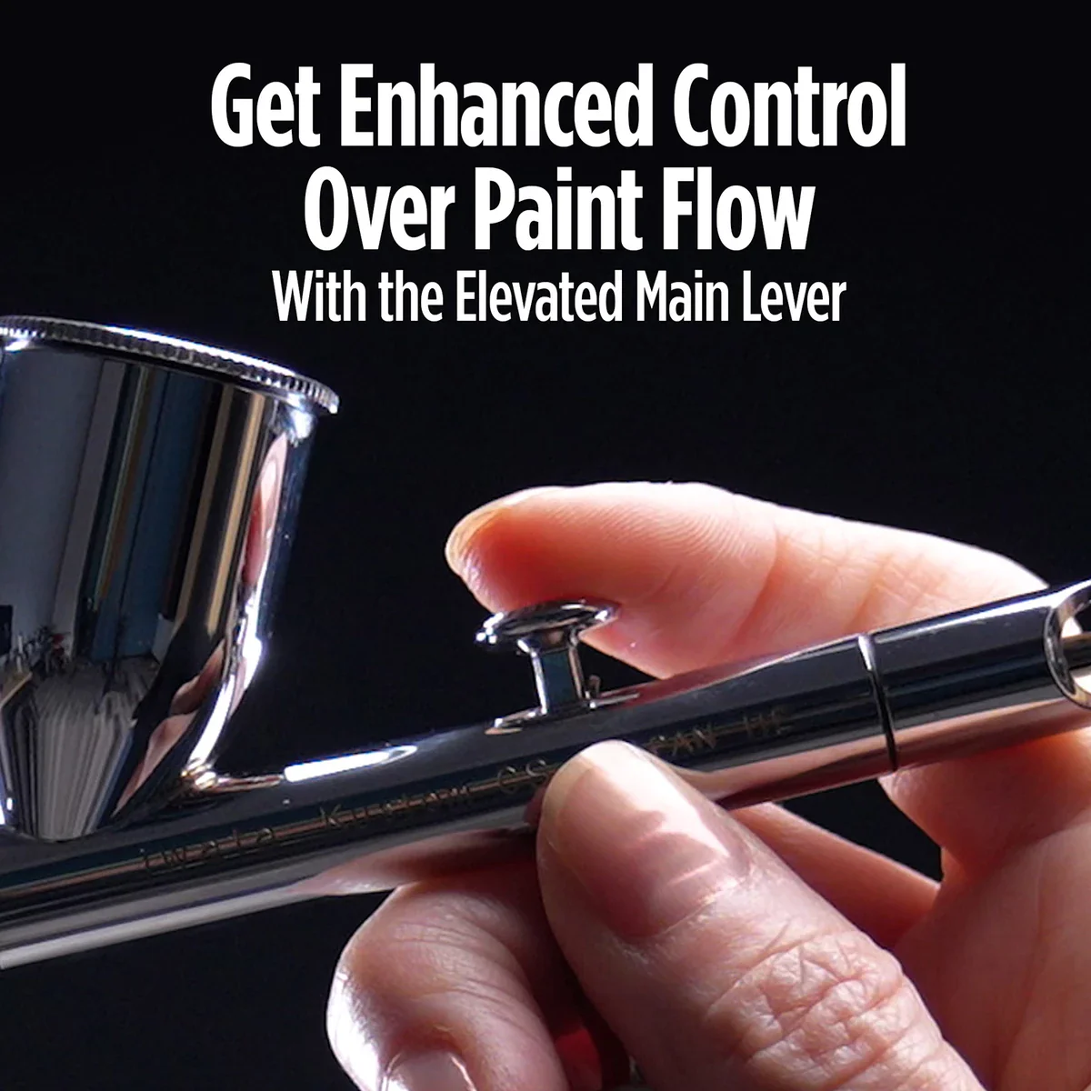Iwata Vault Kustom CS- Gravity 0.35mm Airbrush - Image 8