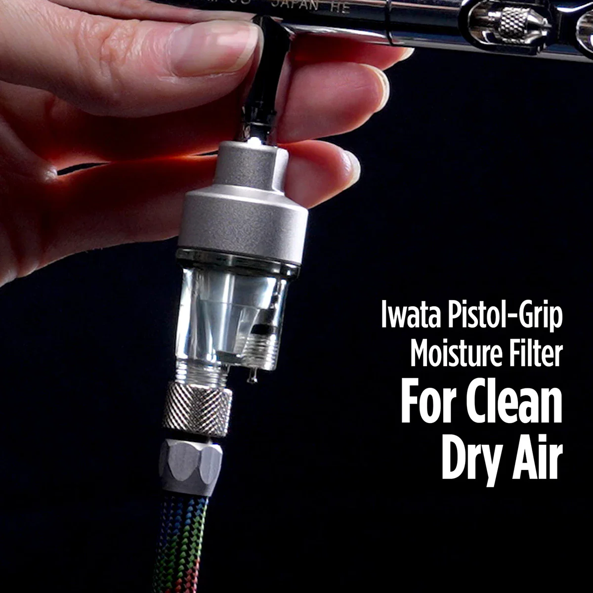 Iwata Vault Kustom CS- Gravity 0.35mm Airbrush - Image 9