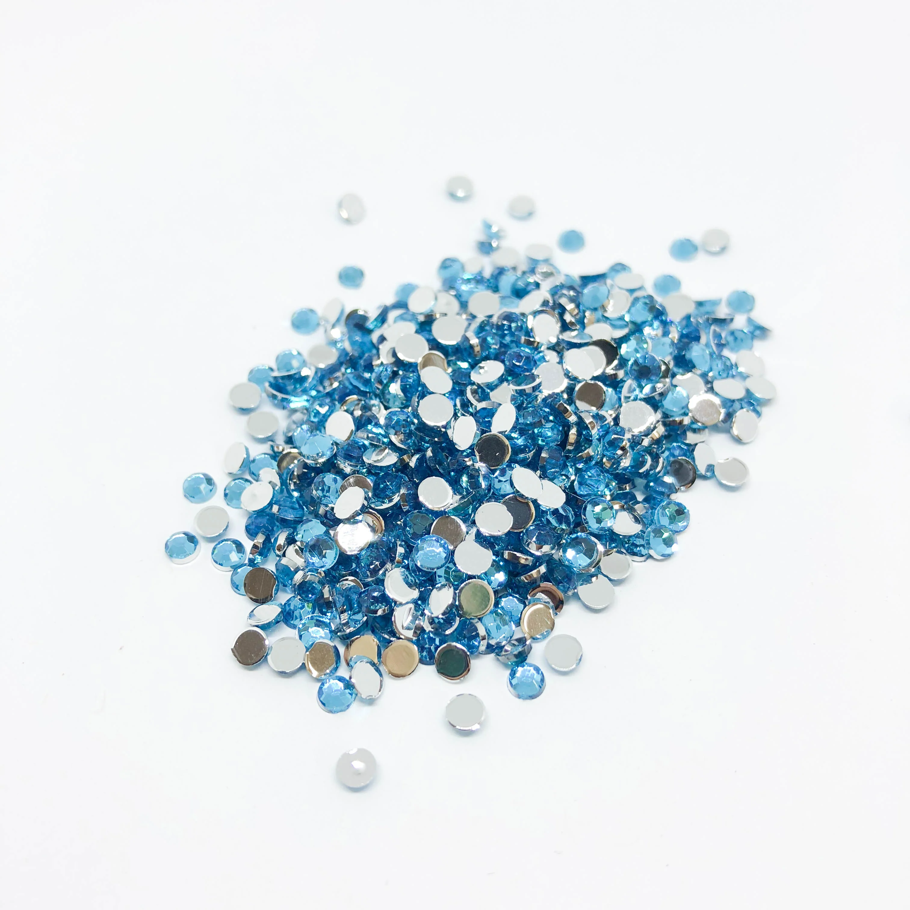 3mm Round Non-Hotfix Rhinestone - Available in 58 Colours - Image 23