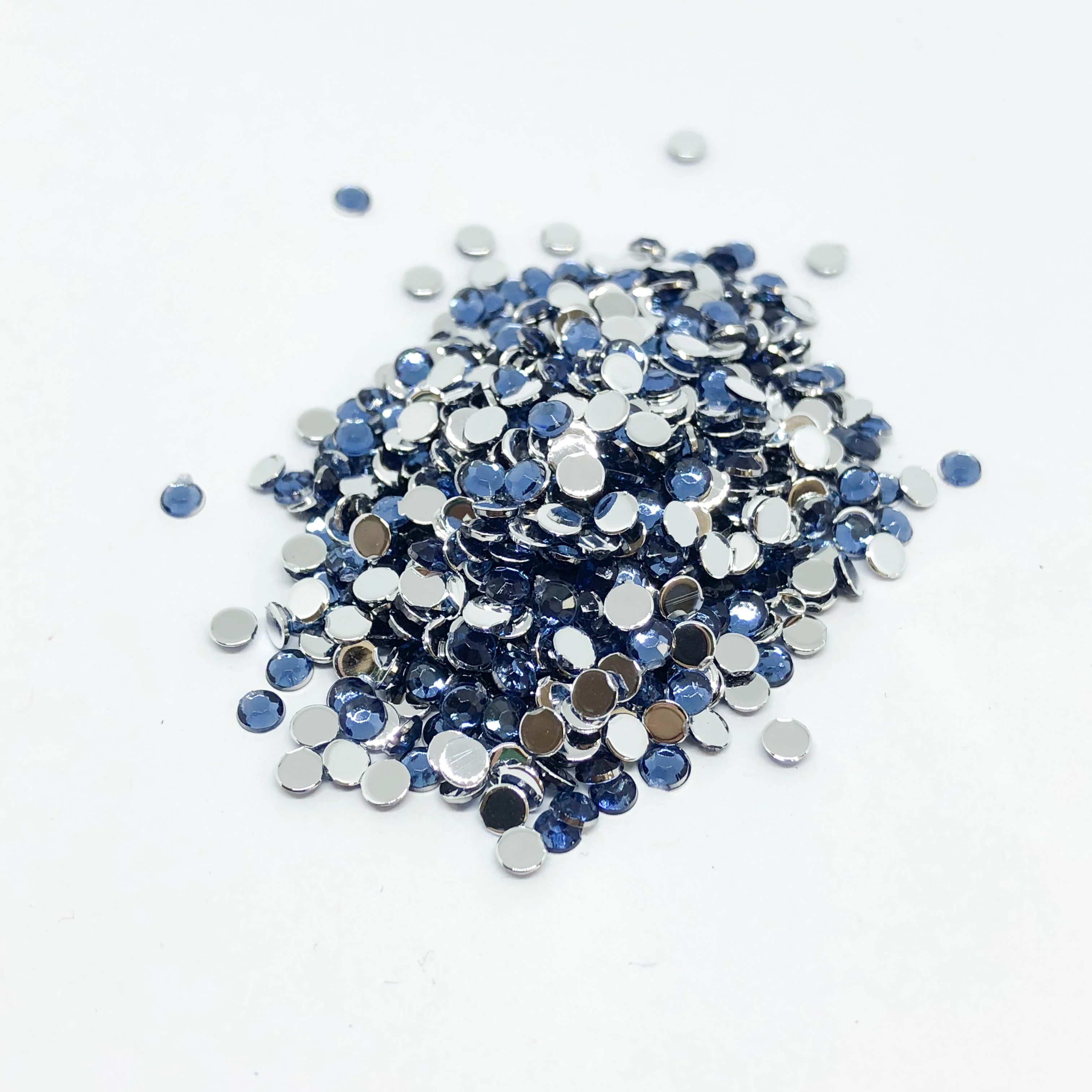 3mm Round Non-Hotfix Rhinestone - Available in 58 Colours - Image 29