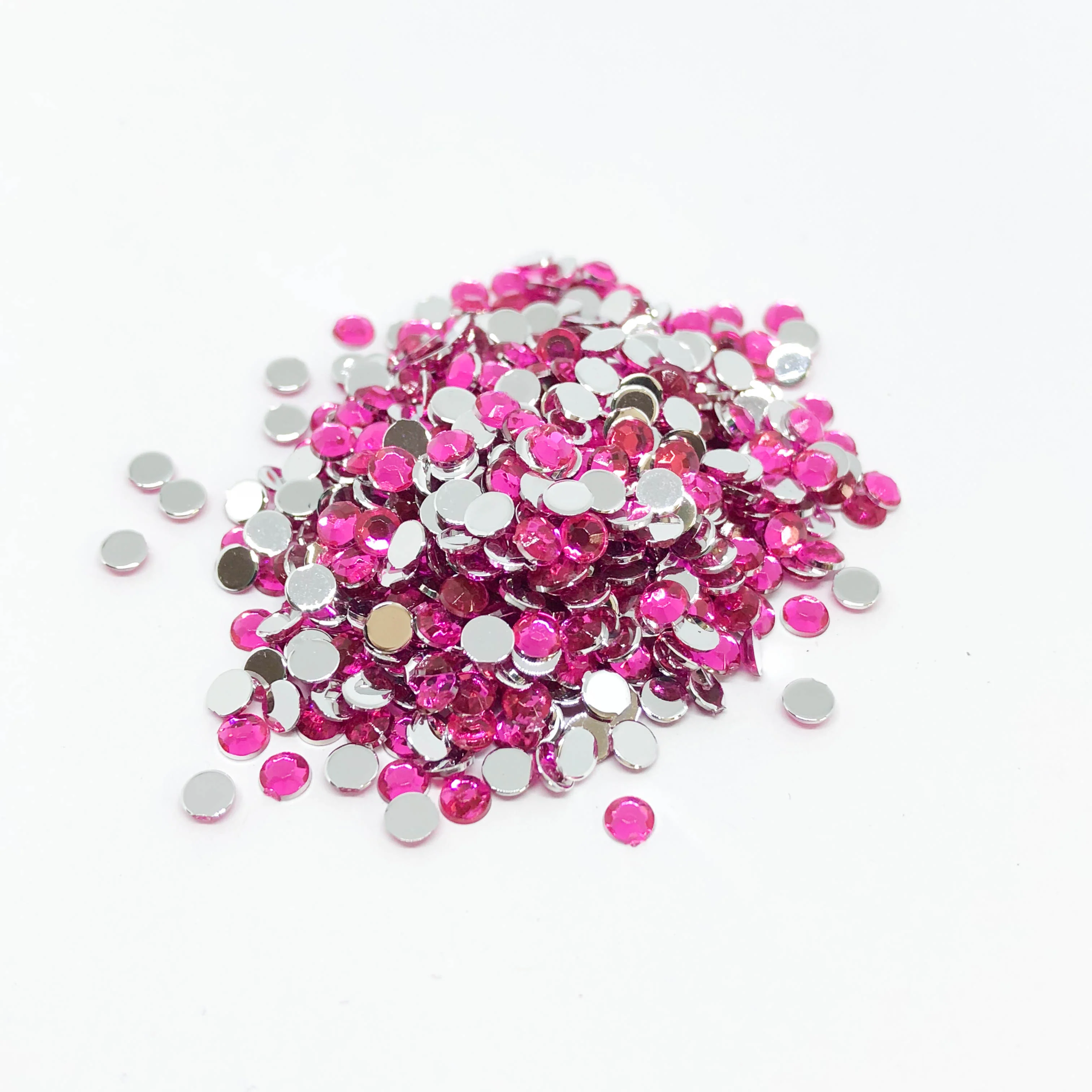 3mm Round Non-Hotfix Rhinestone - Available in 58 Colours - Image 30