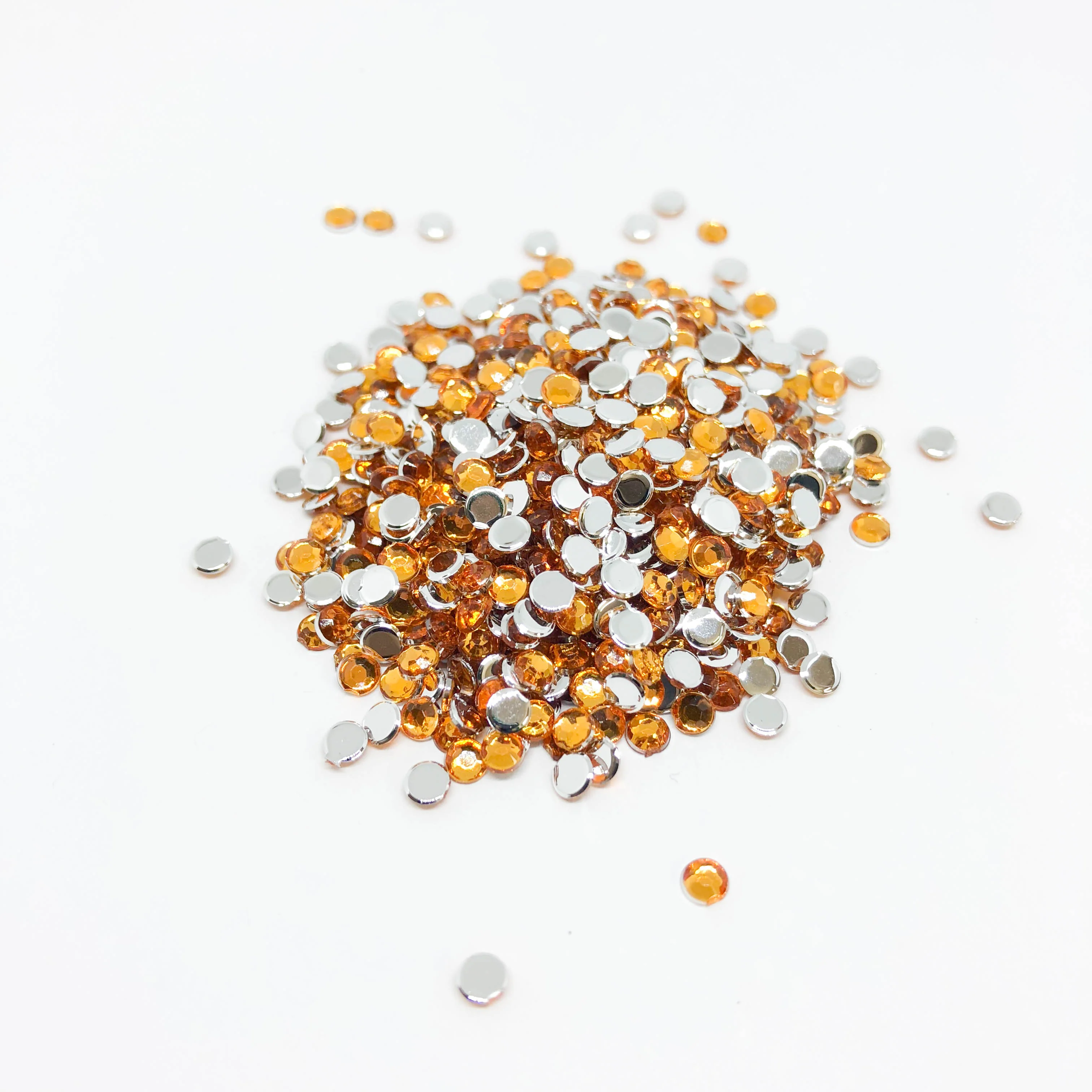 3mm Round Non-Hotfix Rhinestone - Available in 58 Colours - Image 34