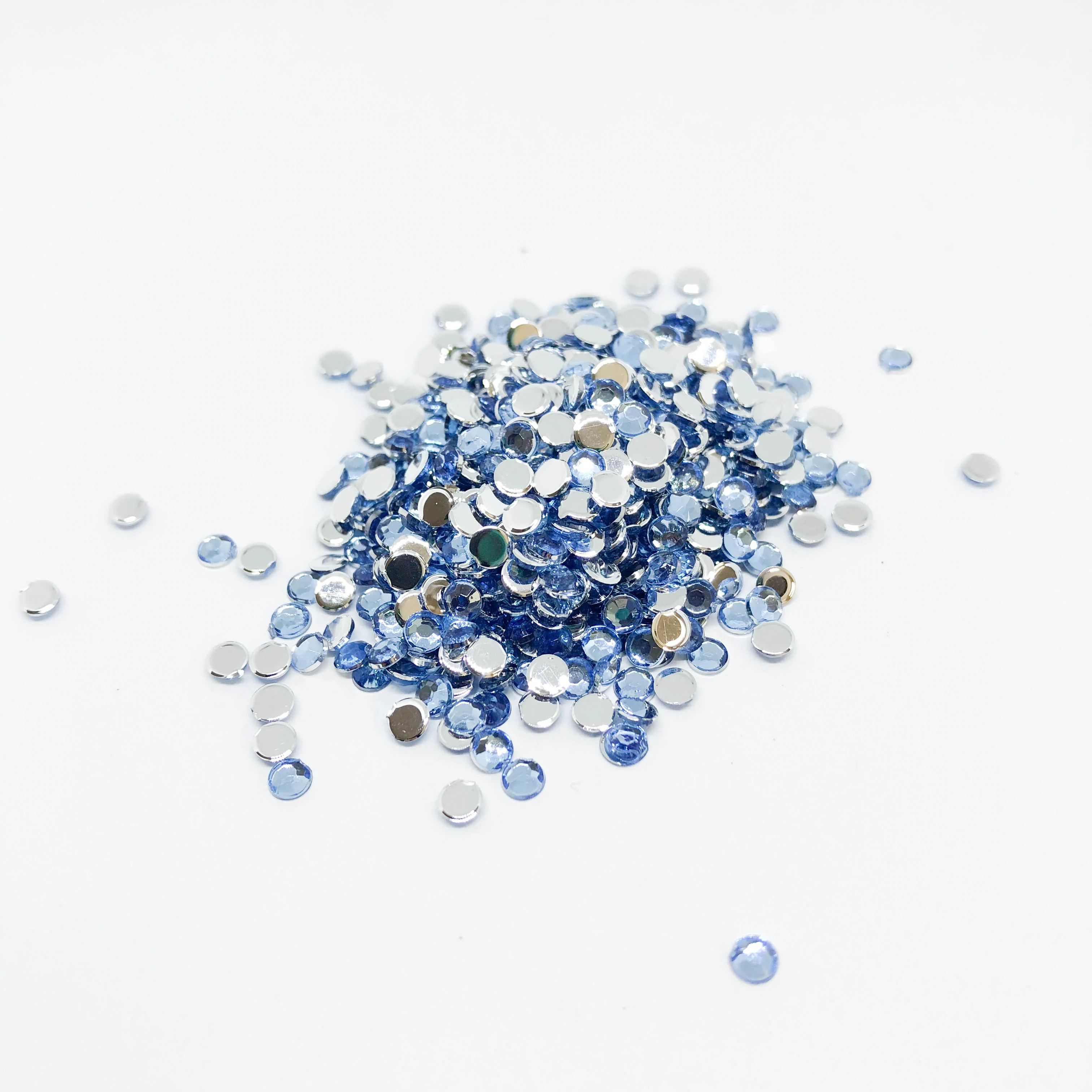 3mm Round Non-Hotfix Rhinestone - Available in 58 Colours - Image 35