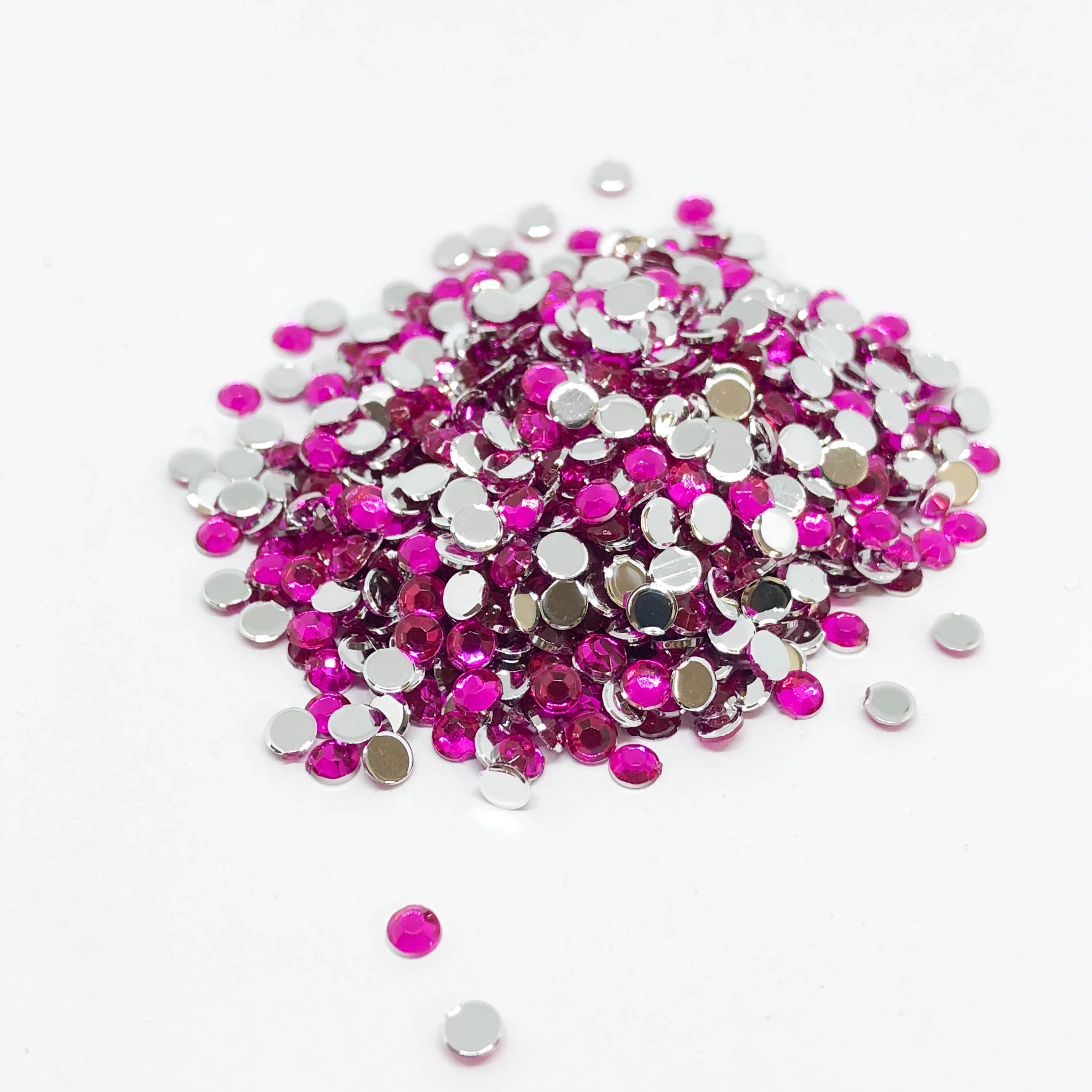 3mm Round Non-Hotfix Rhinestone - Available in 58 Colours - Image 44