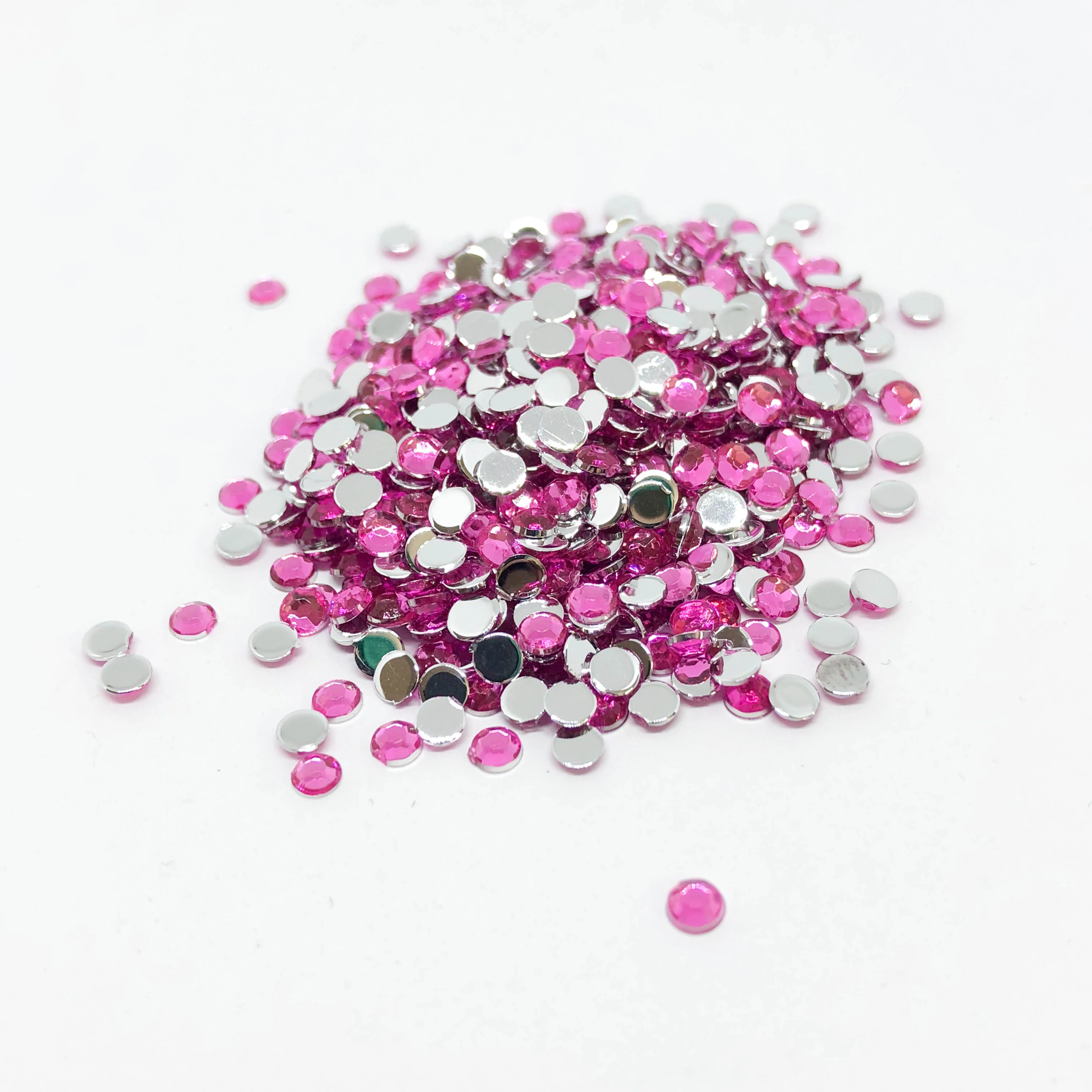 3mm Round Non-Hotfix Rhinestone - Available in 58 Colours - Image 6