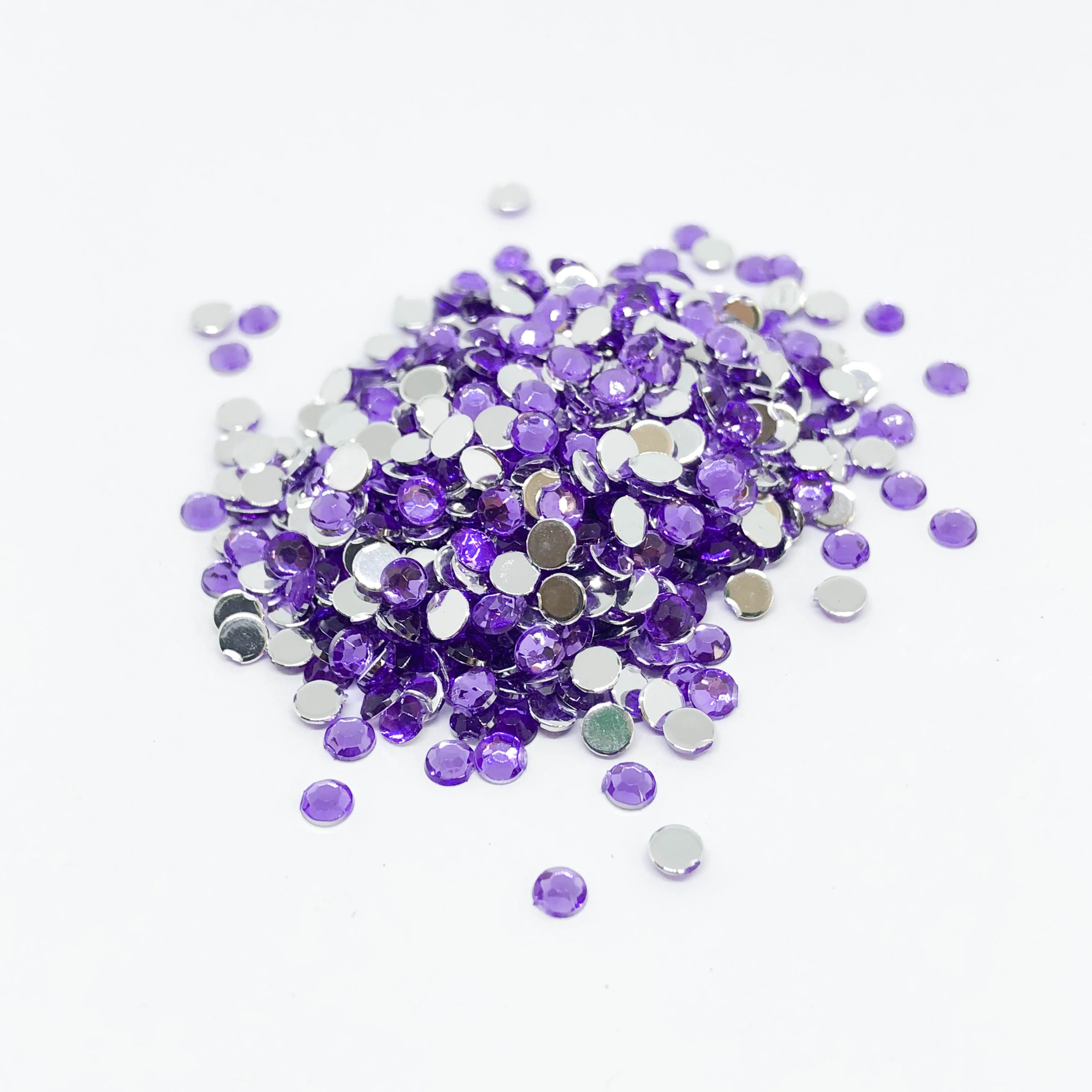 5mm Round Non-Hotfix Rhinestone - Available in 58 Colours - Image 42
