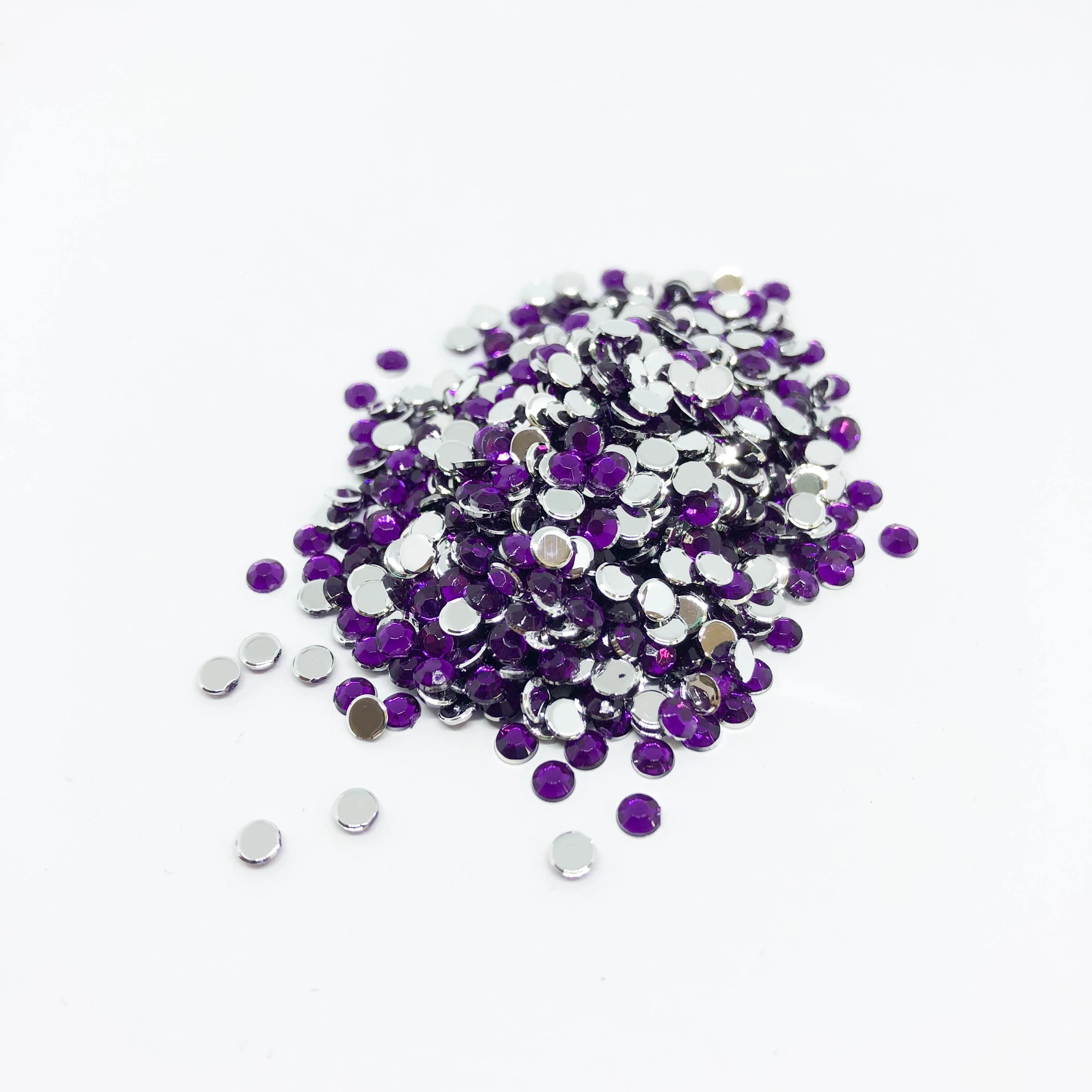 5mm Round Non-Hotfix Rhinestone - Available in 58 Colours - Image 43