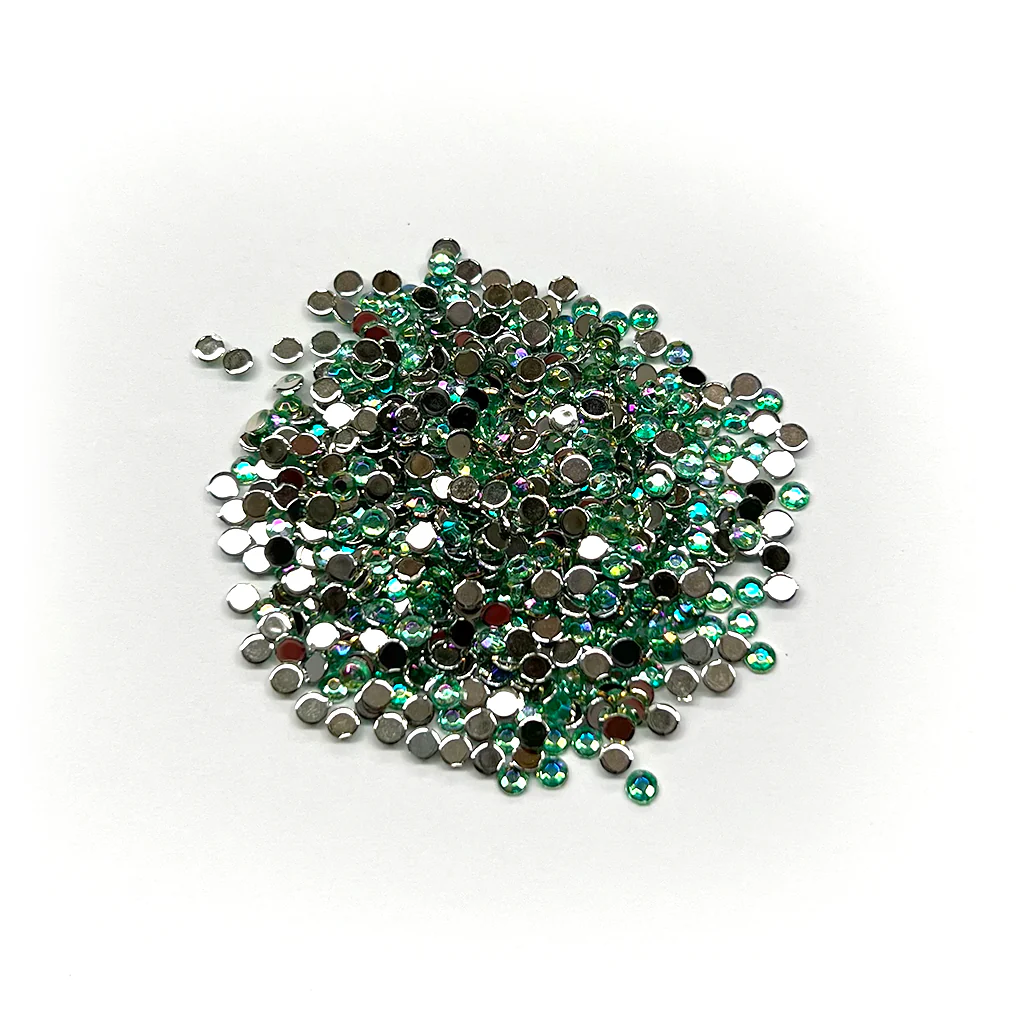 5mm Round Non-Hotfix Rhinestone - Available in 58 Colours - Image 59