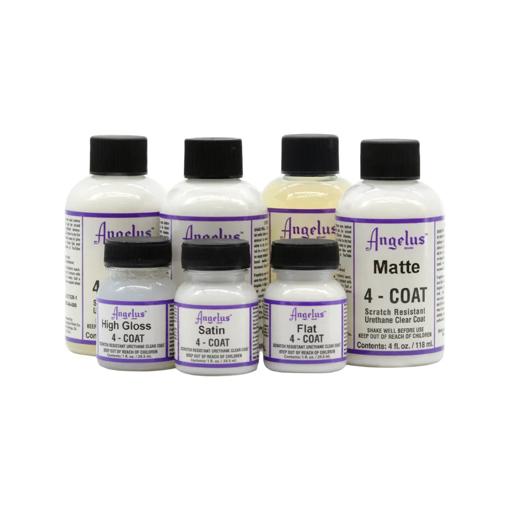 Angelus 4- Coat Flexible Urethane Clear Coat