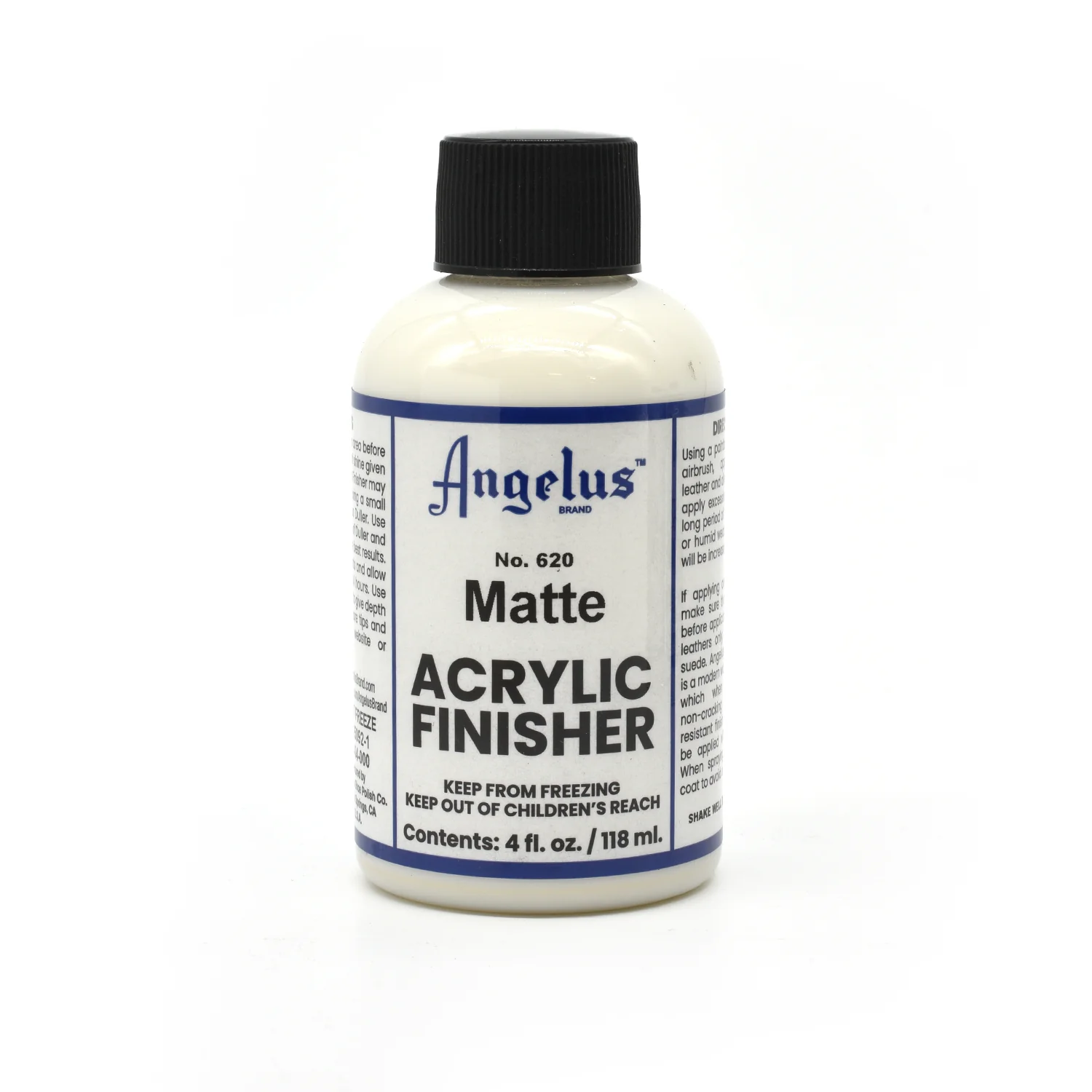 Angelus Acrylic Finisher - Clear Coat - 118mL (4oz) - Image 2