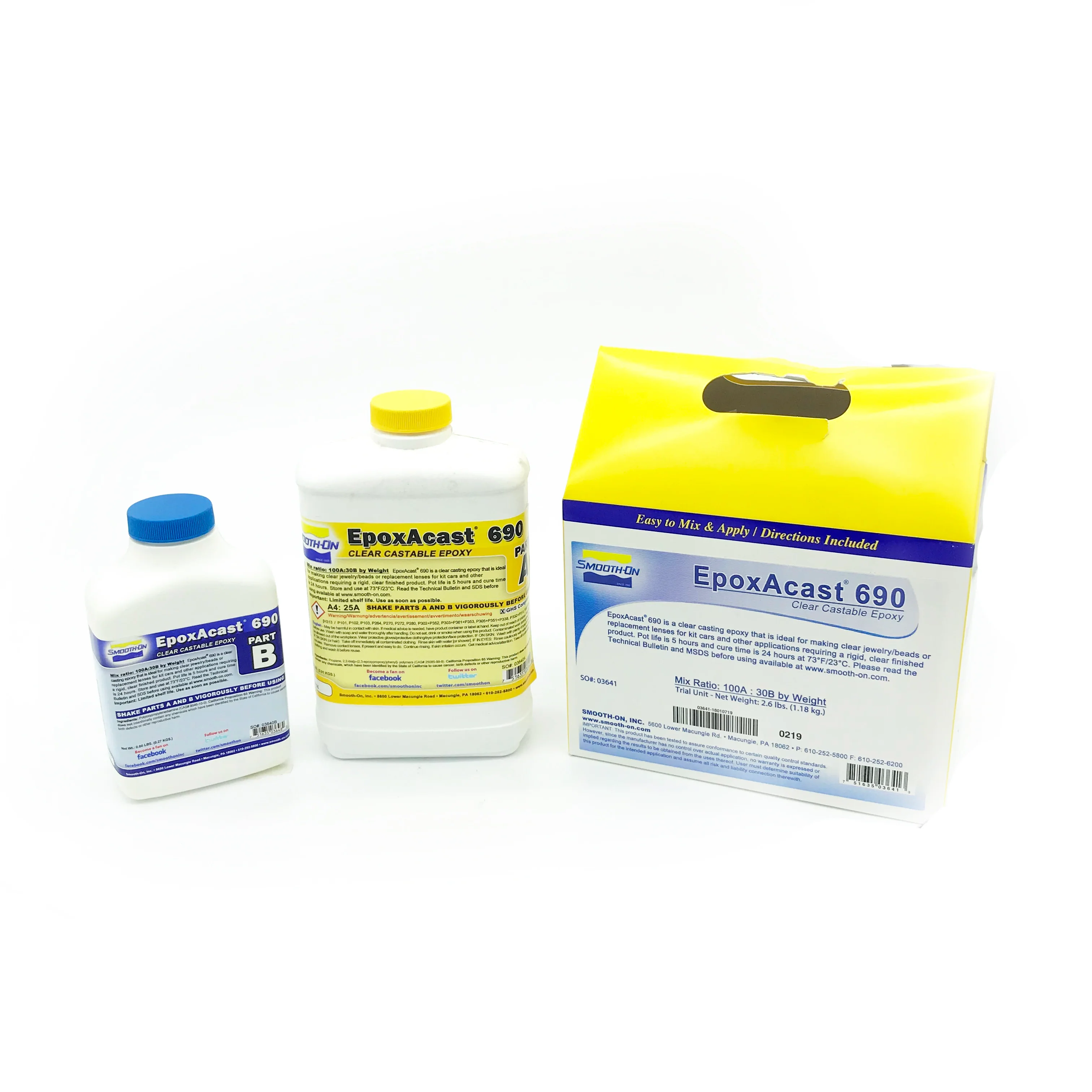 Epoxacast 690 Pint Kit - 1180gm