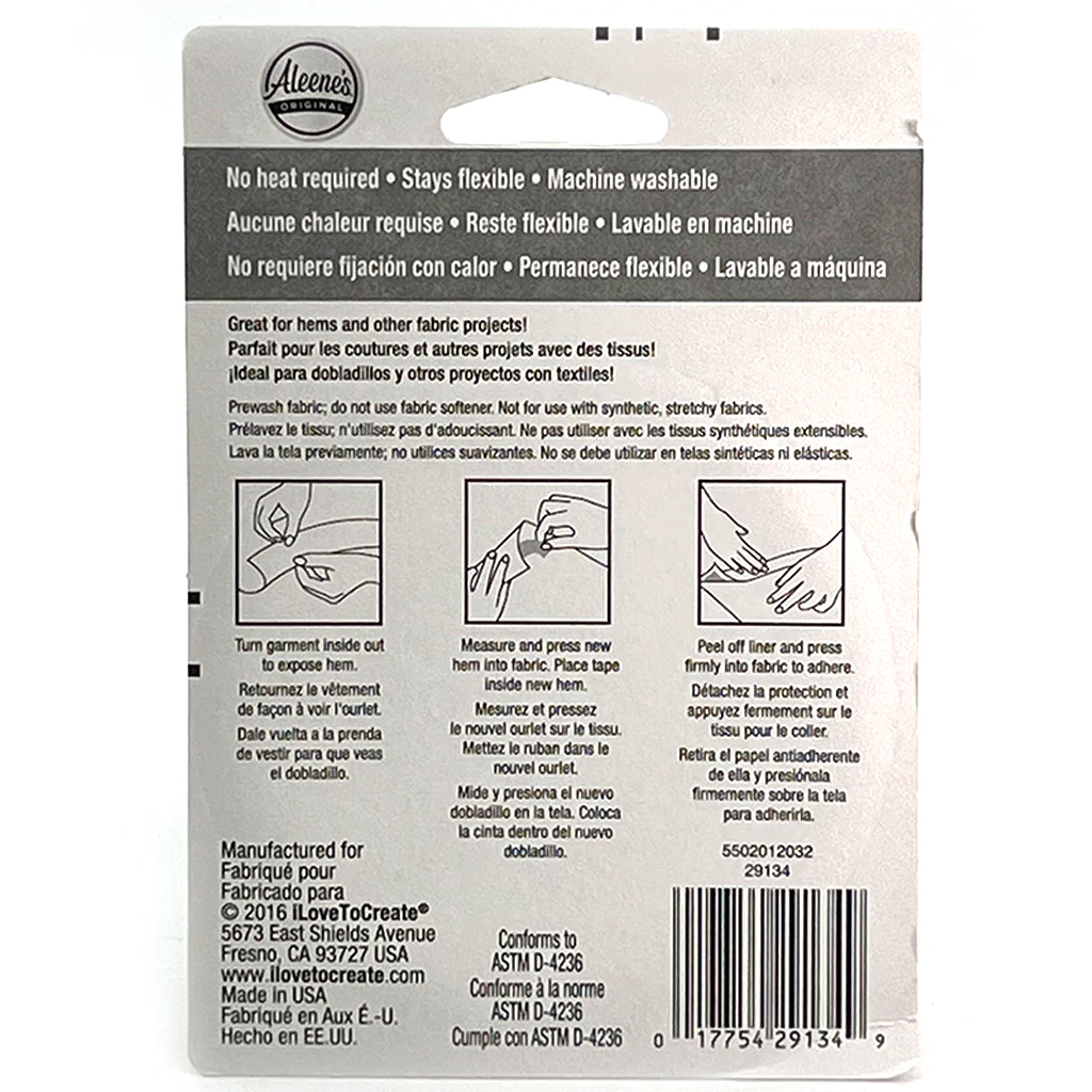 Fabric Fusion Tape - Permanent Fabric Adhesive - Image 2