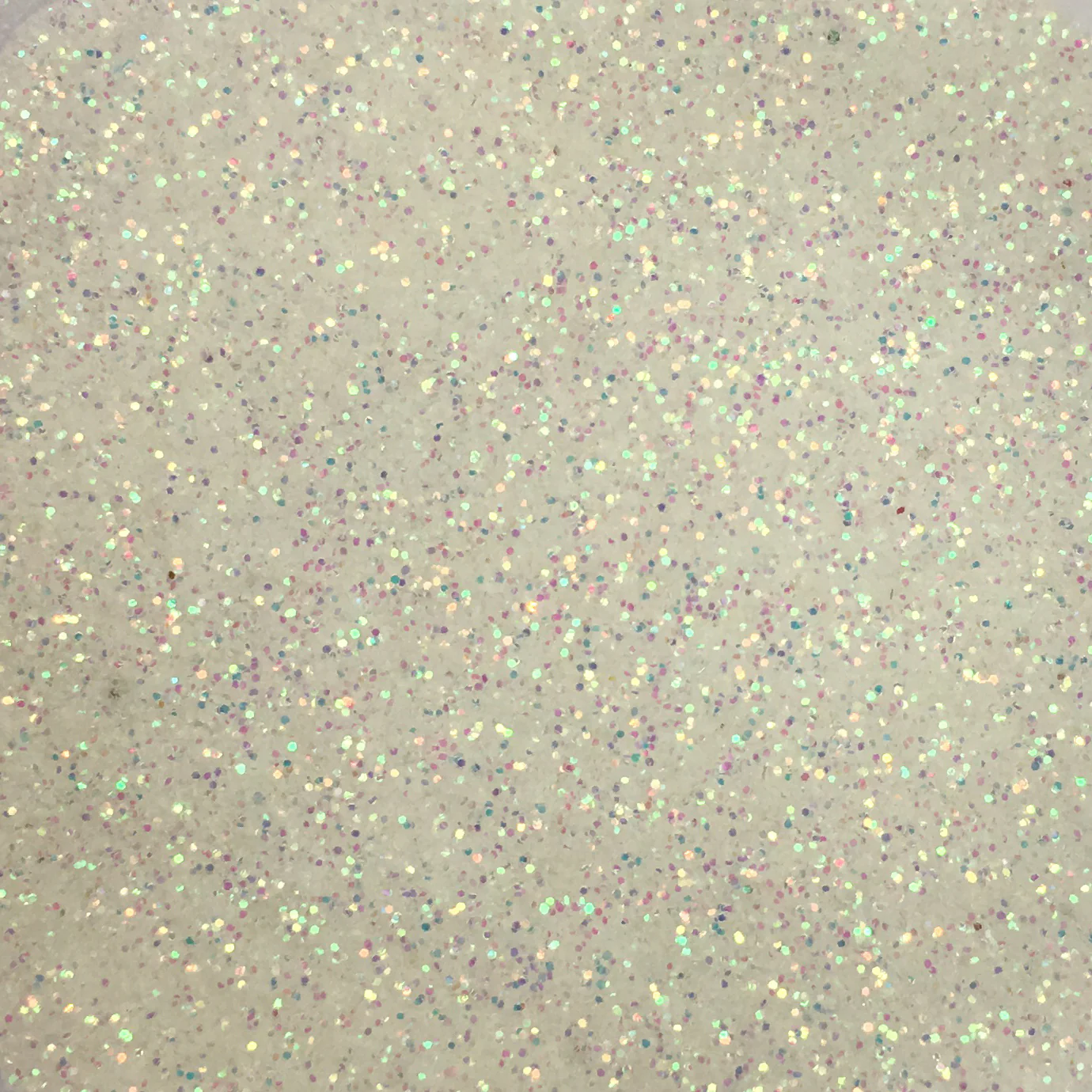 Ice Queen - Iridescent Glitter - White