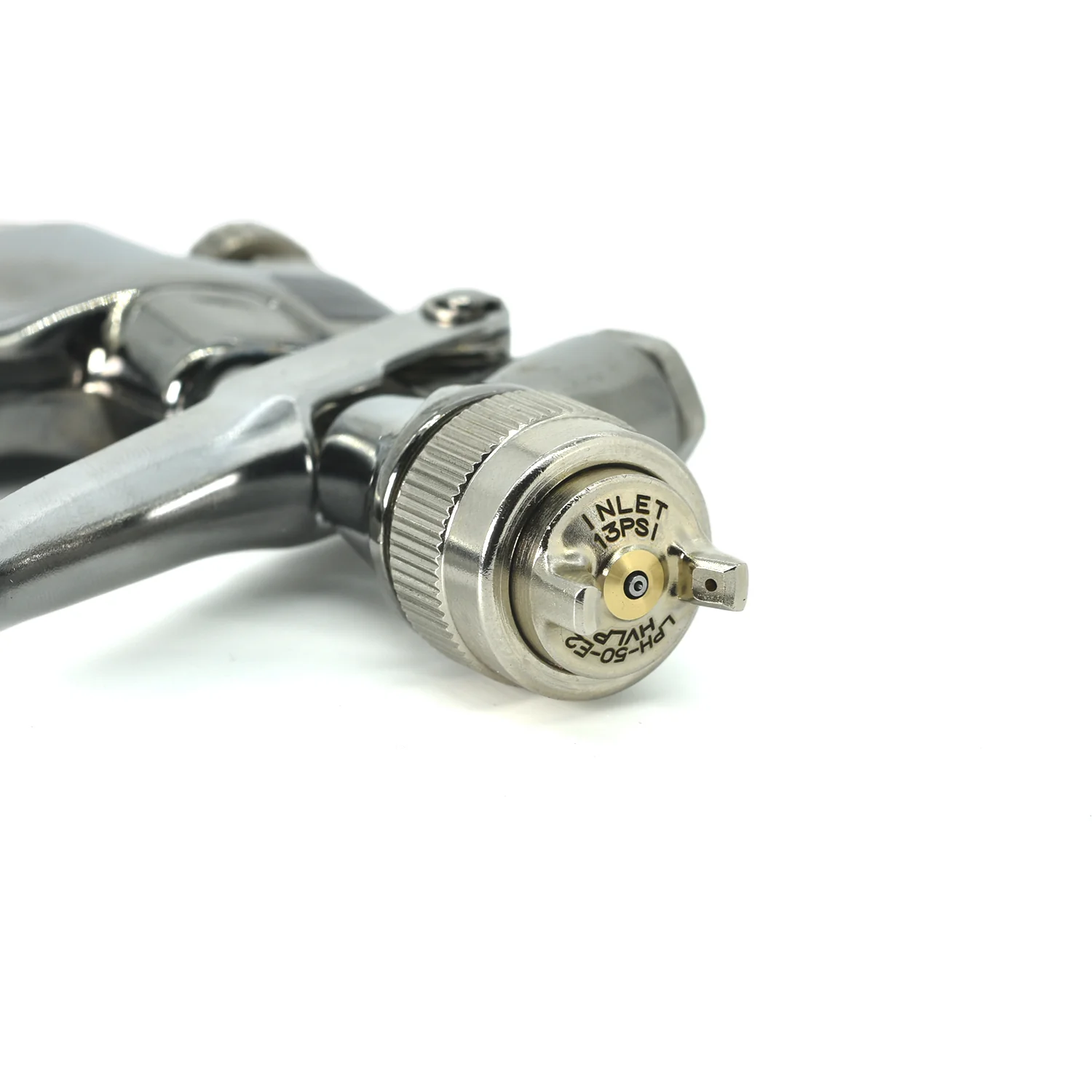 Iwata LPH80 HVLP Mini Spray Gun -  0.8mm Nozzle, E2 Aircap with 50x 150mL fluid cup kit. - Image 2