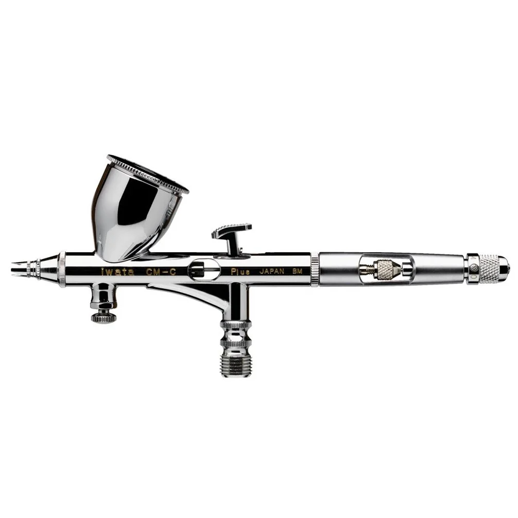 Iwata Custom Micron CM-C PLUS - Gravity 0.23mm Airbrush with Integrated MAC Valve