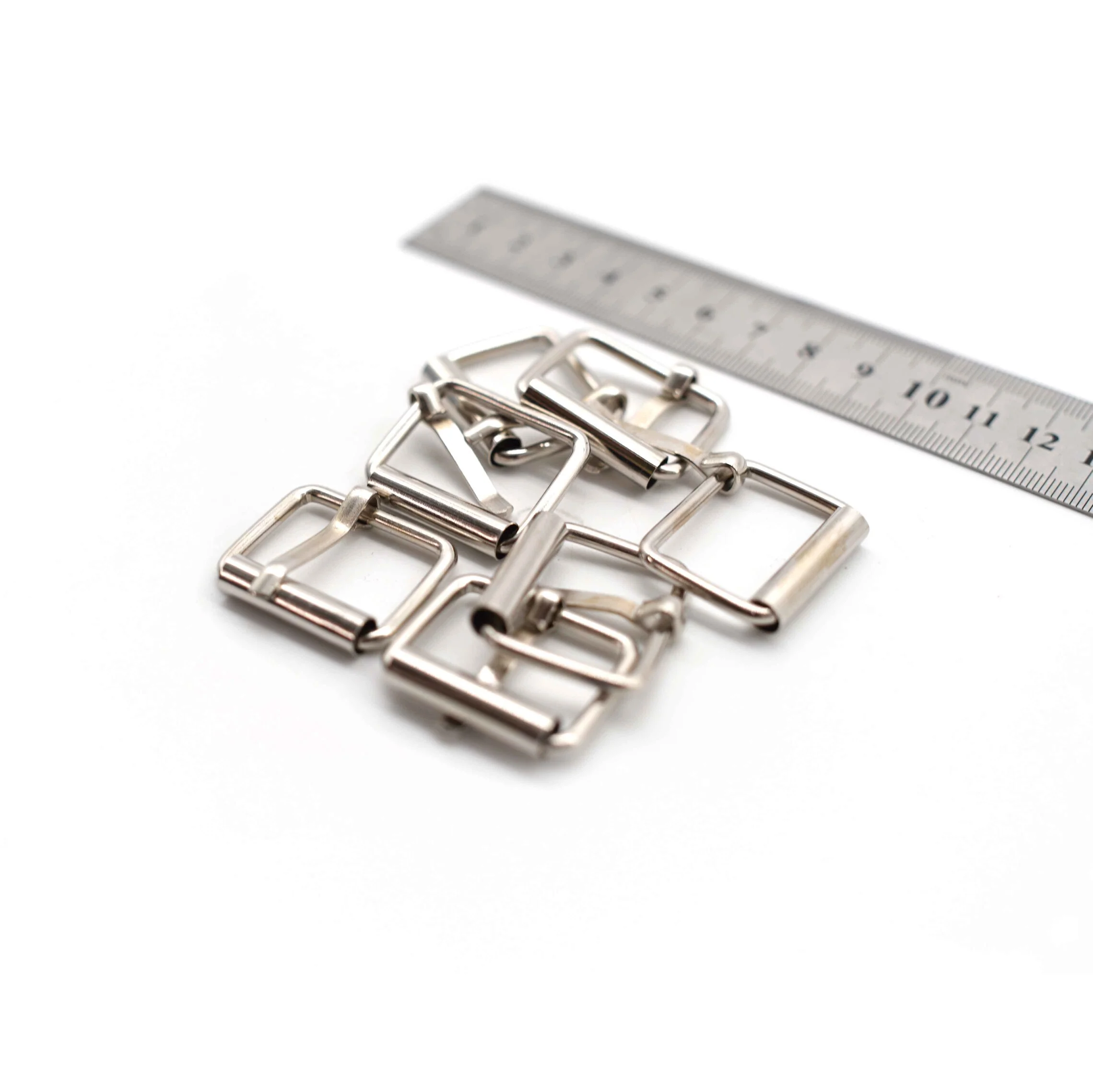 Metal Buckles - 26mm x 32mm - Silver - Pack of 6