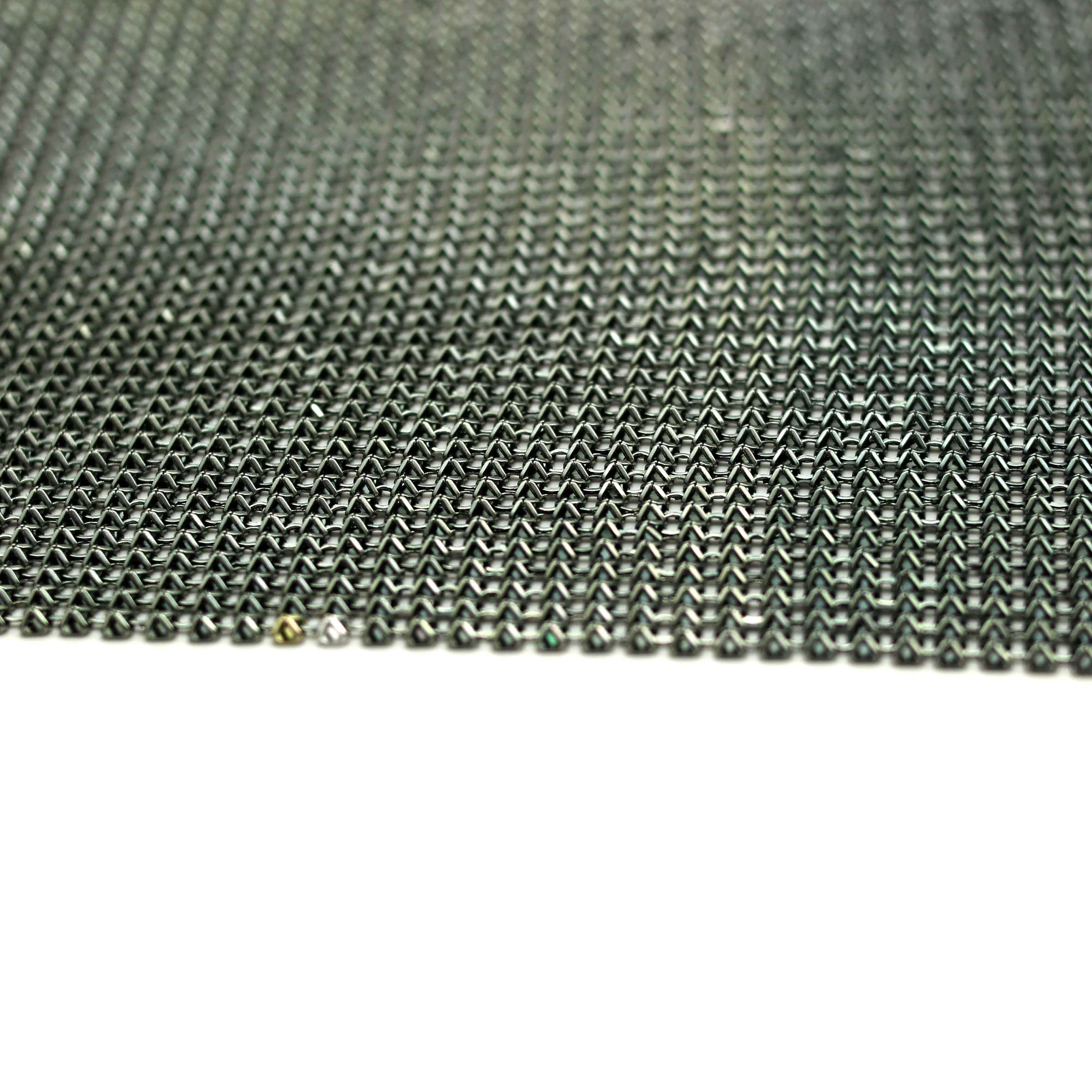 Metal Mesh Fabric - Gunmetal - Image 3