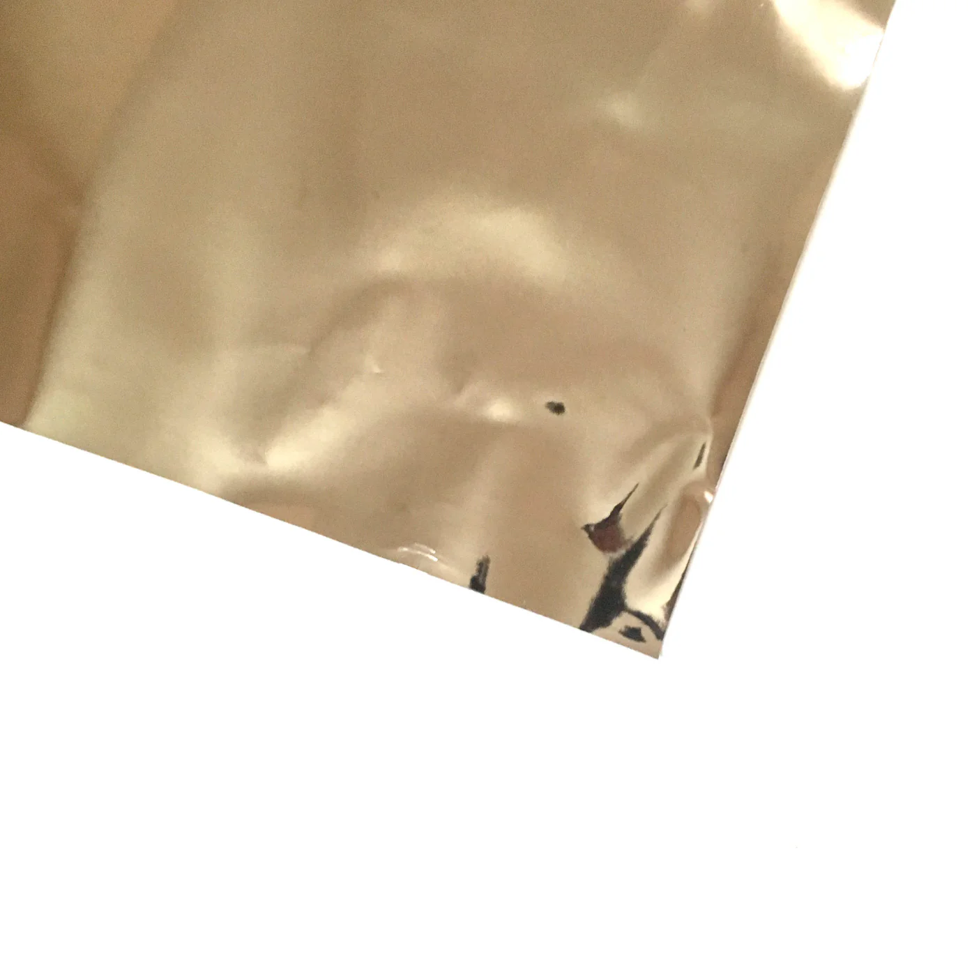 Super Chrome Metallic Vinyl Fabric - Champagne Gold
