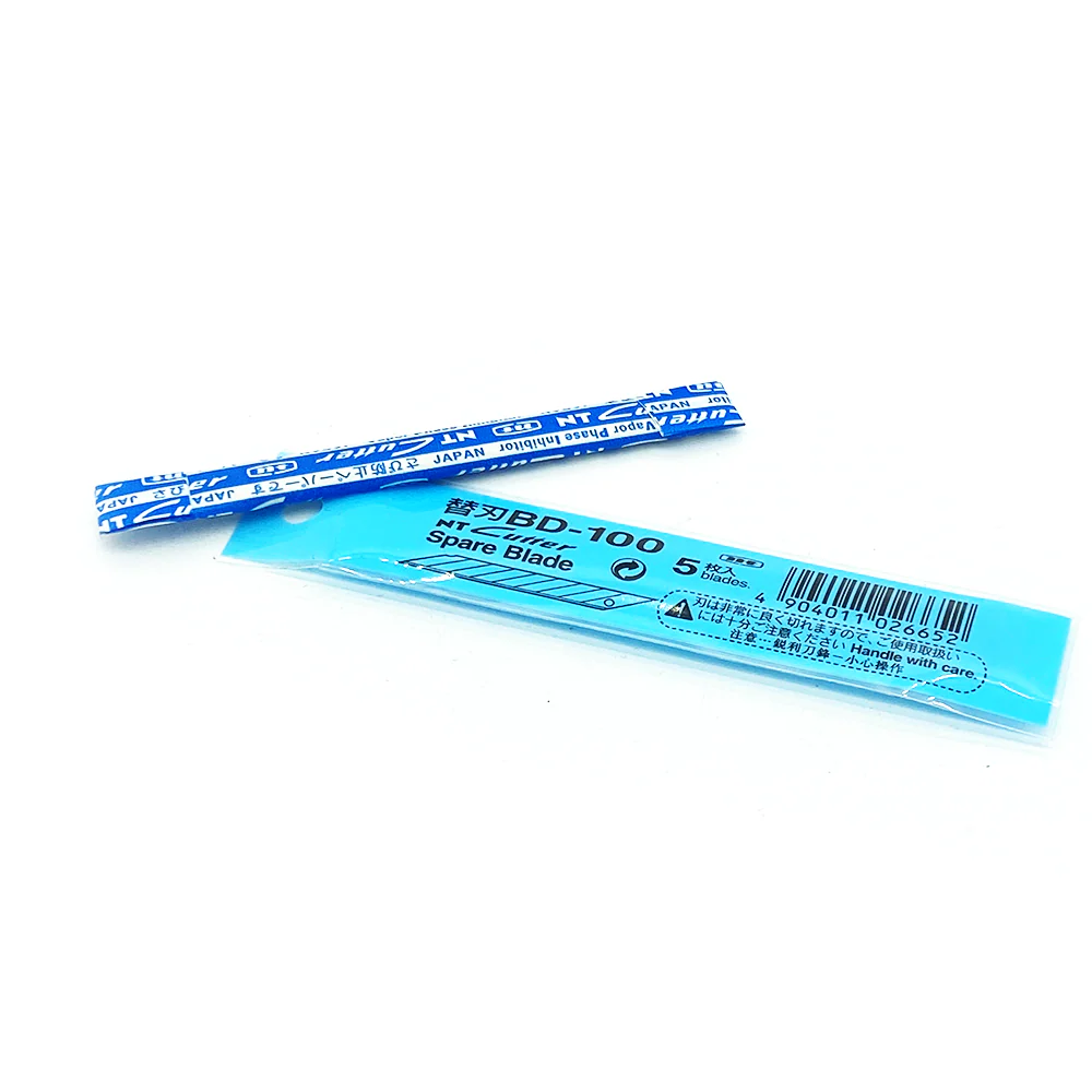 N.T Cutter 30 degree 9mm Blades - 5 Pack (BD-100)