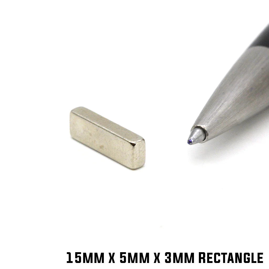 High-Strength Rectangular  Magnets - 12 pack - Image 2