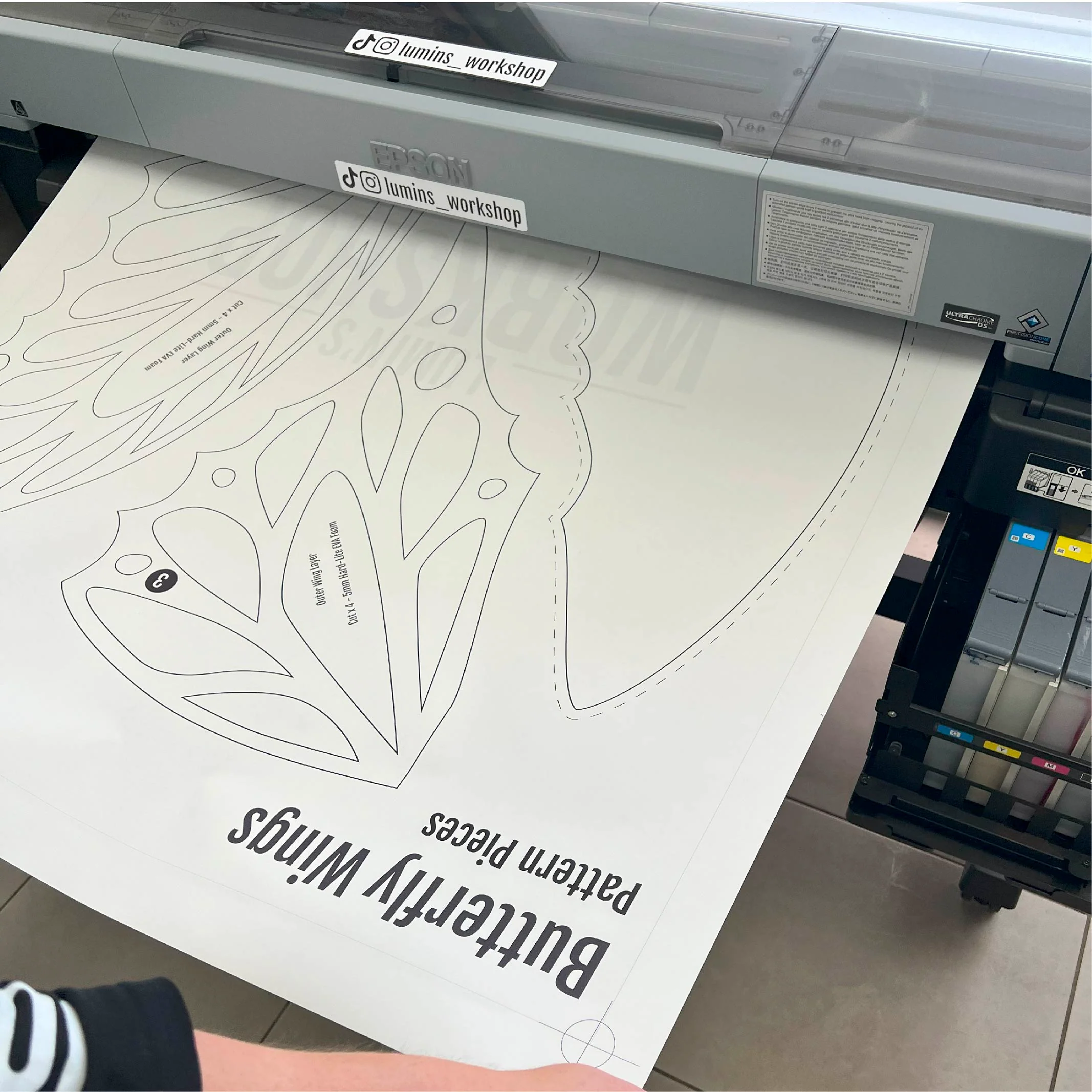 Pattern Printing - Per metre (Paper - 110cm wide) - Image 2