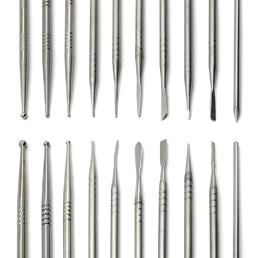 Precision Metal Sculpting Tools - Set of 10 - Image 2