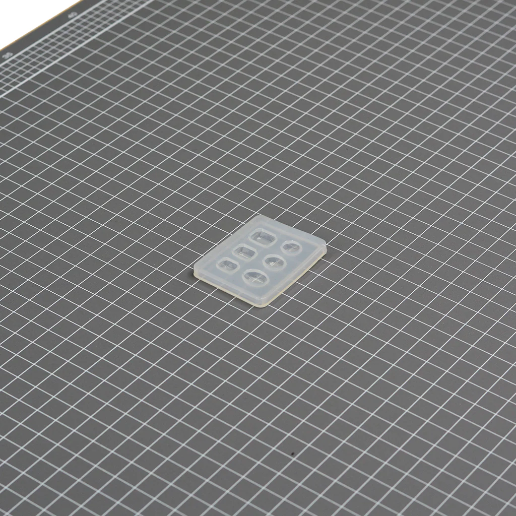 Silicone Gem Moulds - Extra Small Faceted Ovals and Rectangles (8mm-12mm Tall)