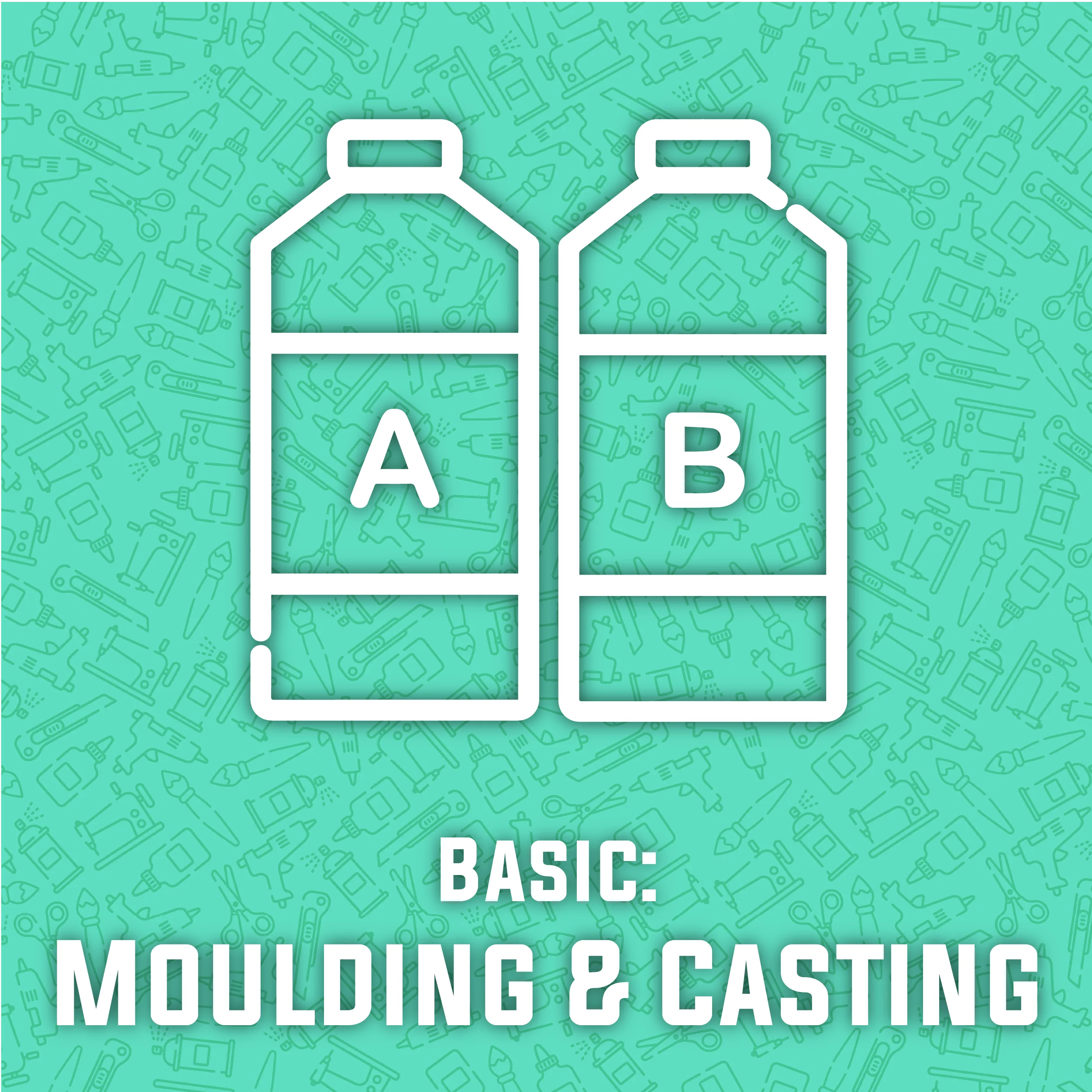 Silicone Moulding and Resin Casting Basics Workshop (includes $70 of materials)