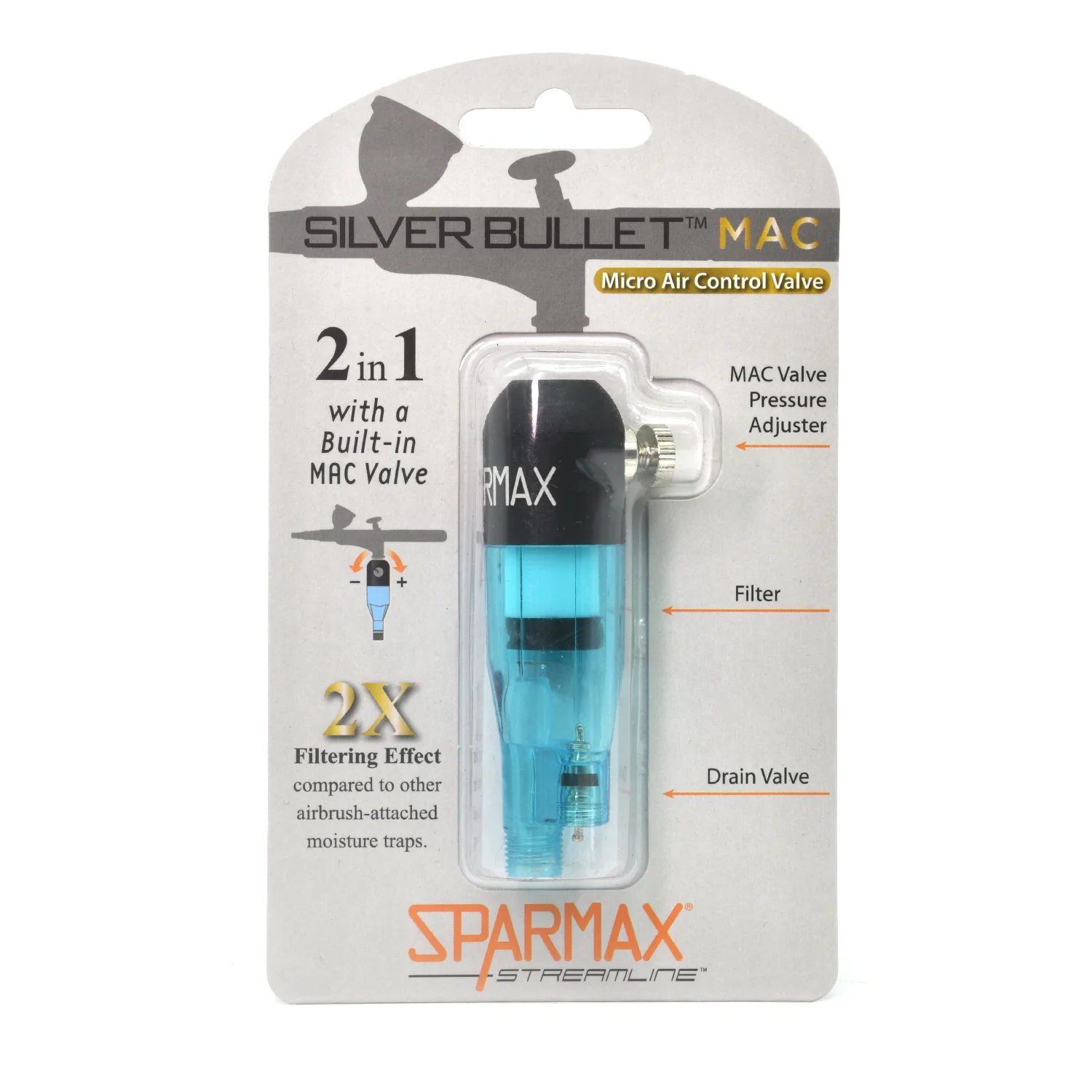 Silver Bullet Moisture Filter with MAC valve - Image 2