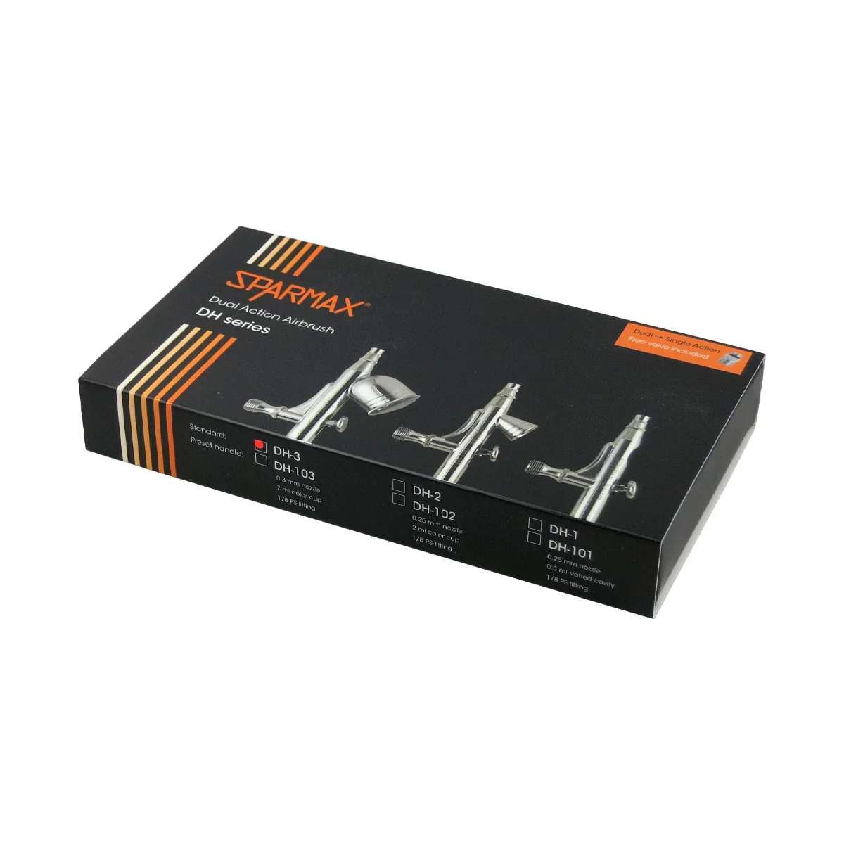 Sparmax MAX-3 - 0.3mm Dual Action Gravity Airbrush - Image 3