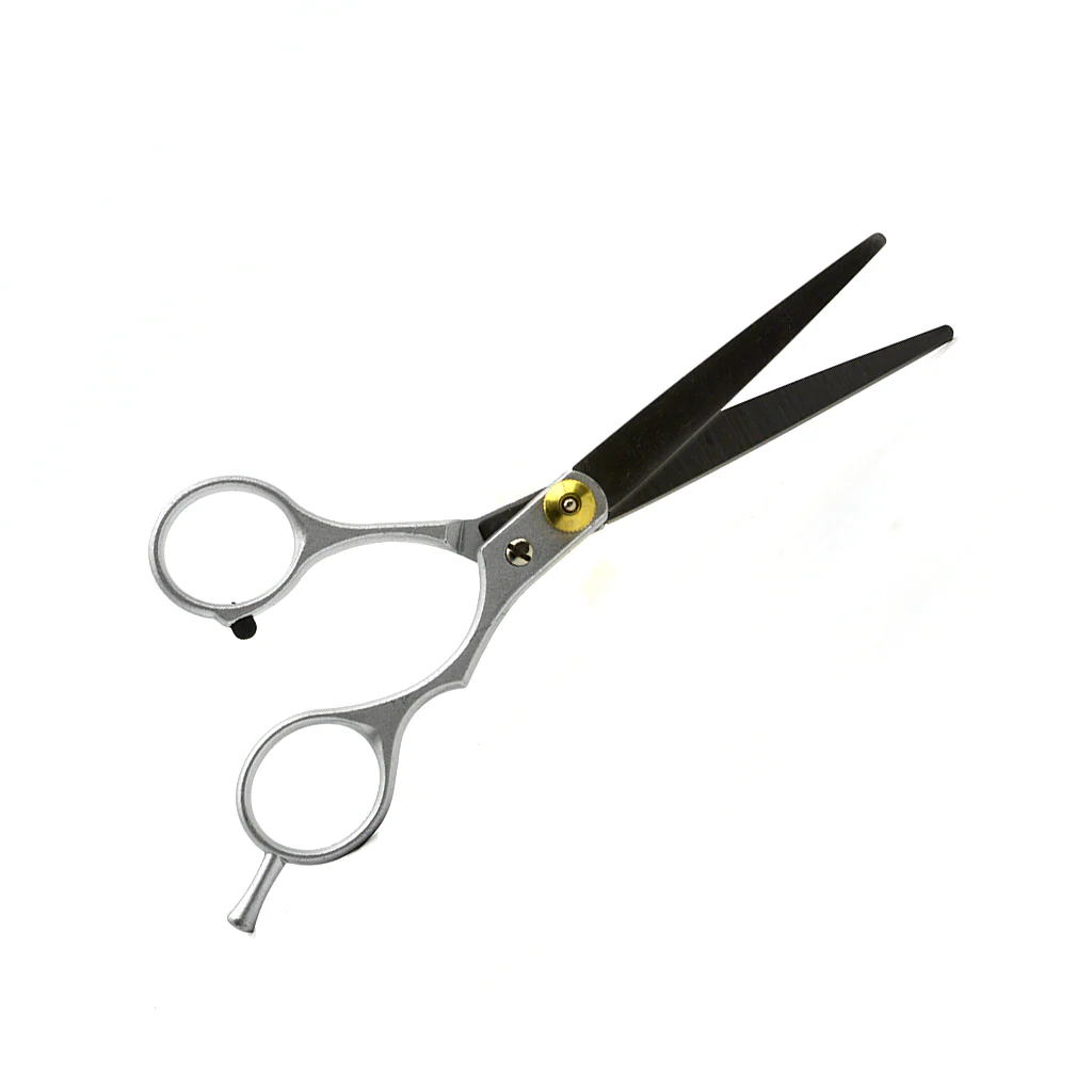 Steel Wig Cutting Scissors - Plain Edge