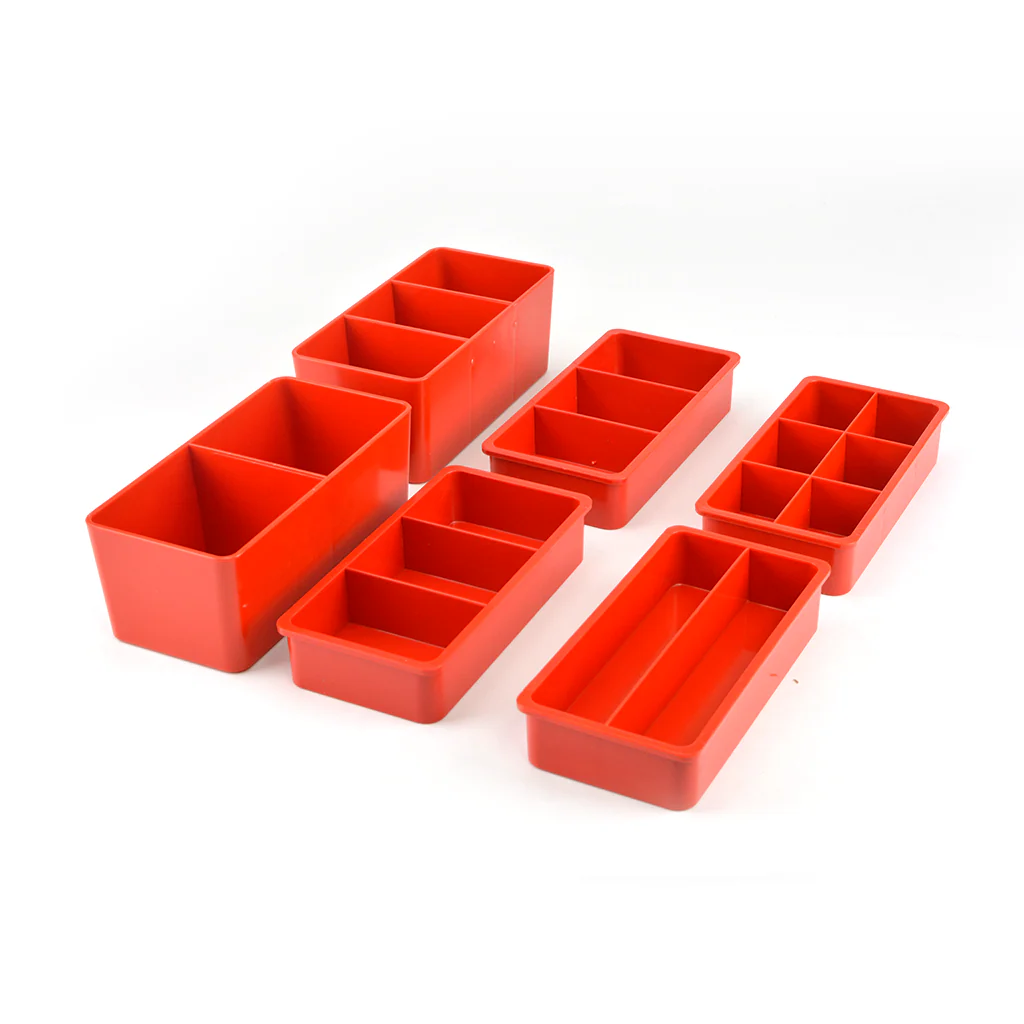 Storage Box - With 6 Tubs (Multi 6) - Image 3