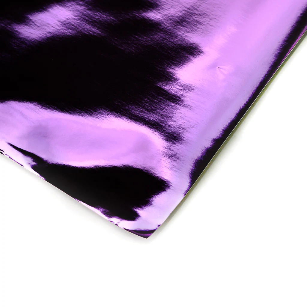 Super Chrome Metallic Vinyl fabric - Lilac