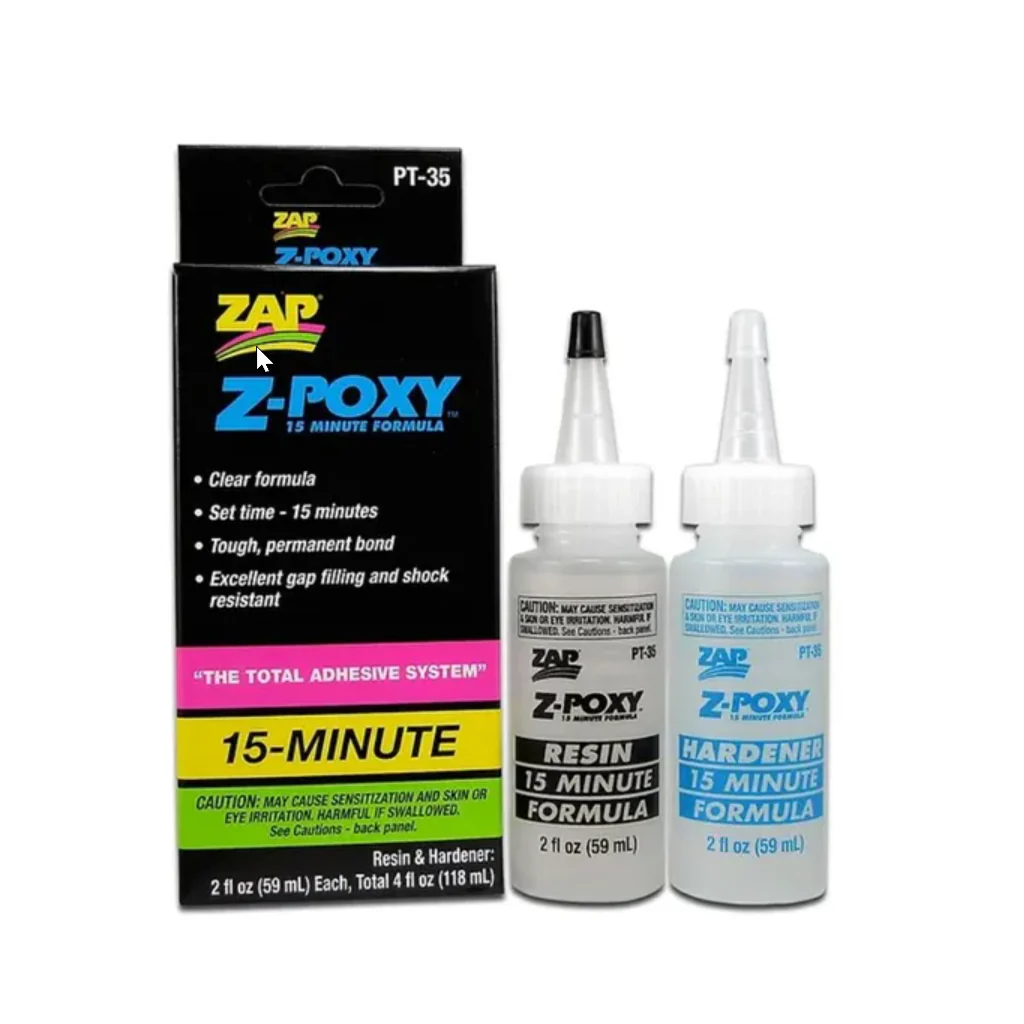 Zap Z-poxy - 15 minute - 118mL (4oz) Kit